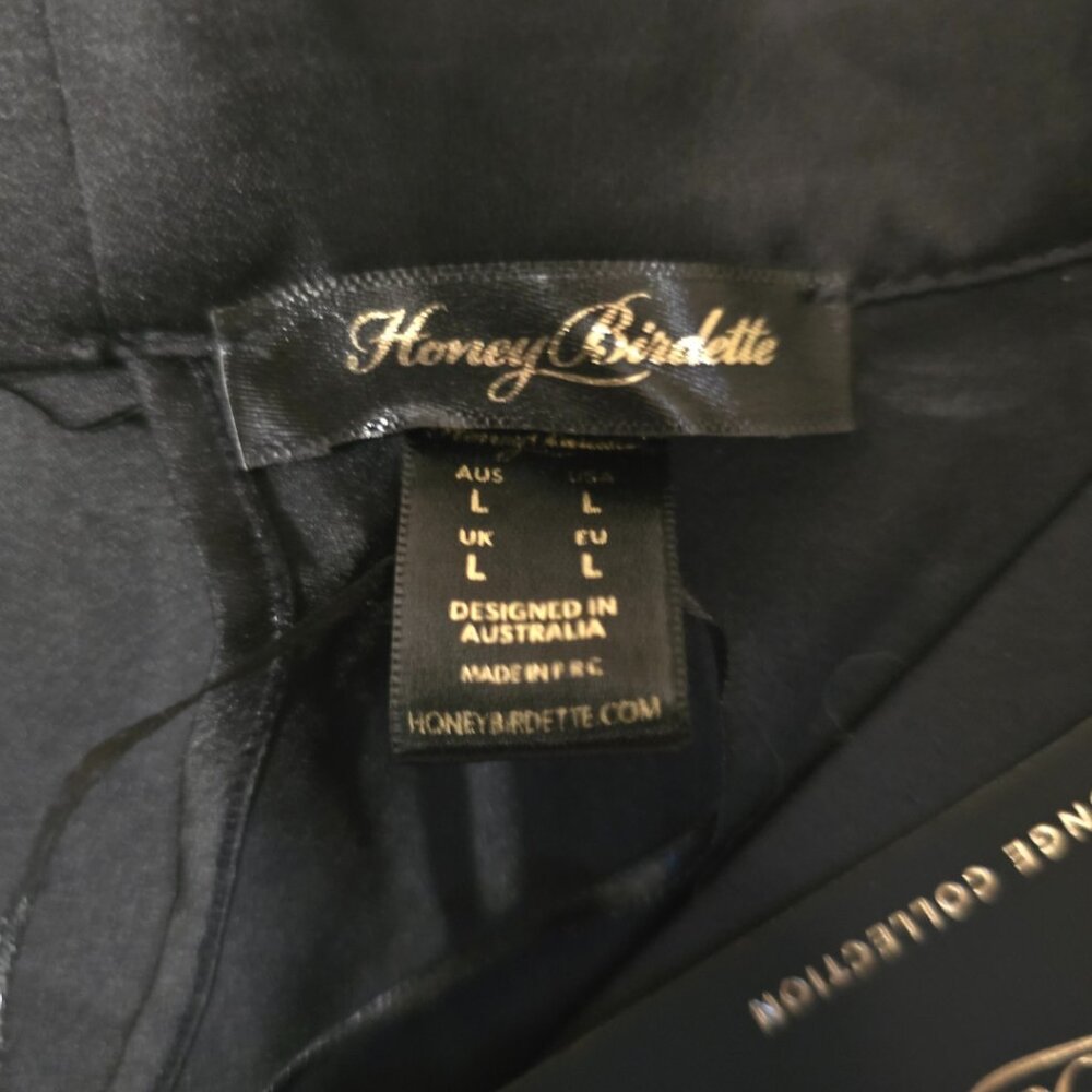 NWT Honey Birdette Melissa Shorts - Black - Size Large - Picture 5 of 7